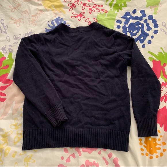 Cherokee navy button down cardigan. - Picture 3 of 3